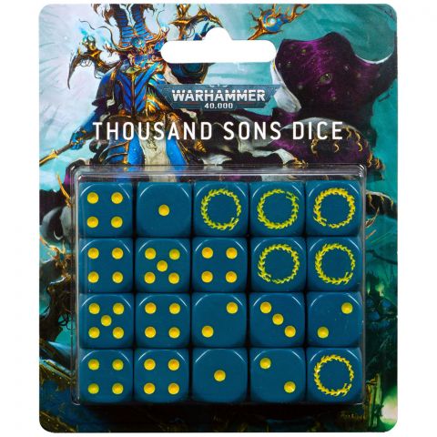 Thousand Sons Dice Set
