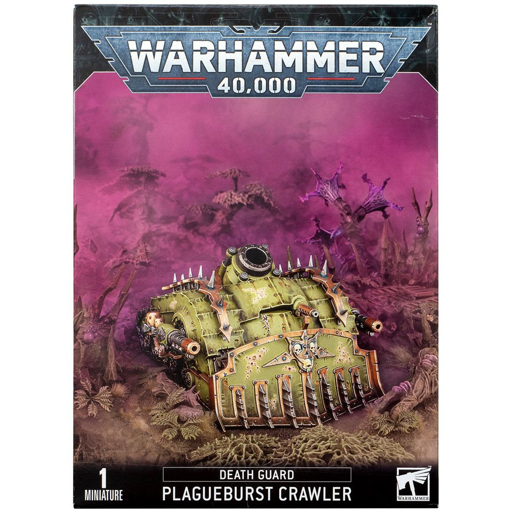 Набор миниатюр Warhammer Games Workshop Death Guard Plagueburst Crawler 43-52 - фото 1