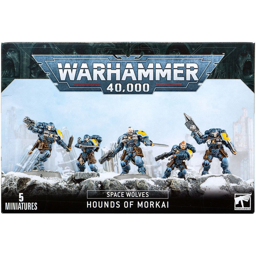 Набор миниатюр Warhammer Games Workshop Space Wolves Hounds of Morkai 53-26