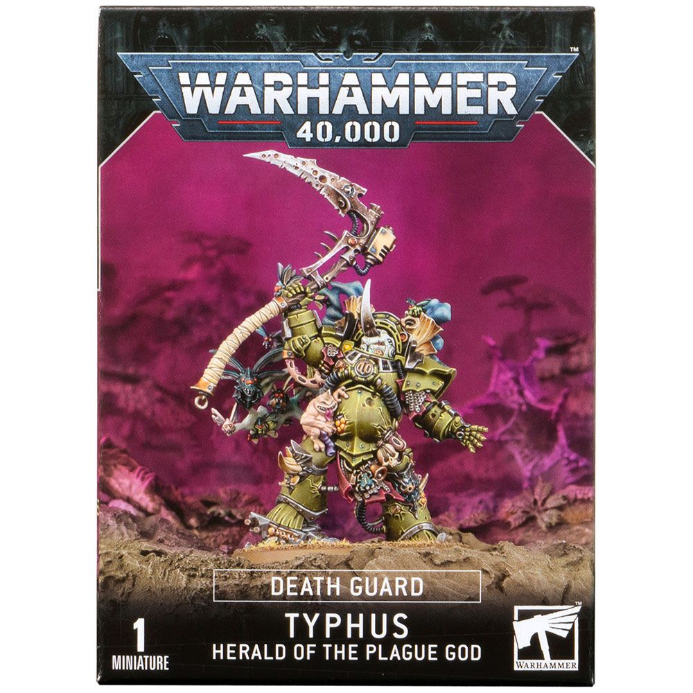 Набор миниатюр Warhammer Games Workshop Typhus Herald of the Plague God 43-53 - фото 1