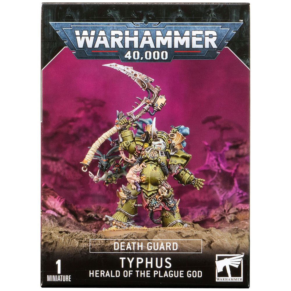 

Набор миниатюр Warhammer Games Workshop, Typhus Herald of the Plague God