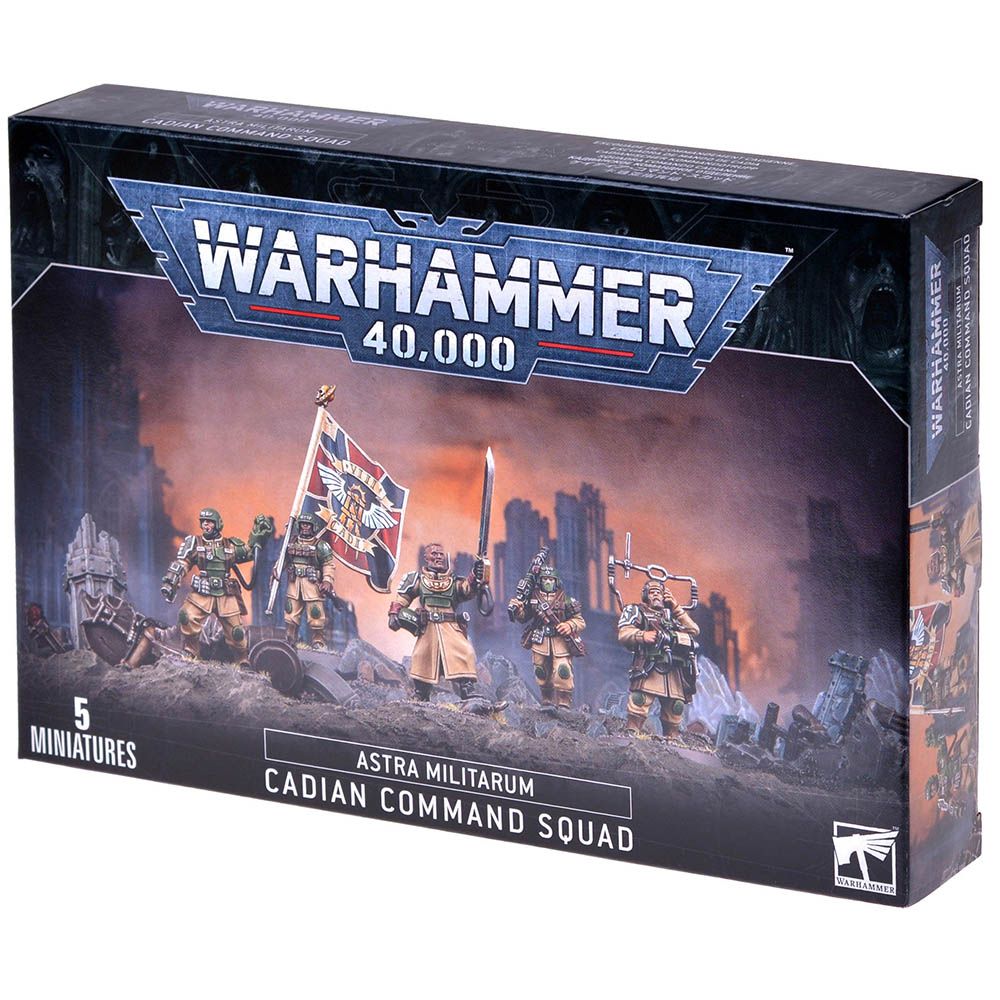 Набор миниатюр Warhammer Games Workshop Astra Militarum: Cadian Command Squad 47-09