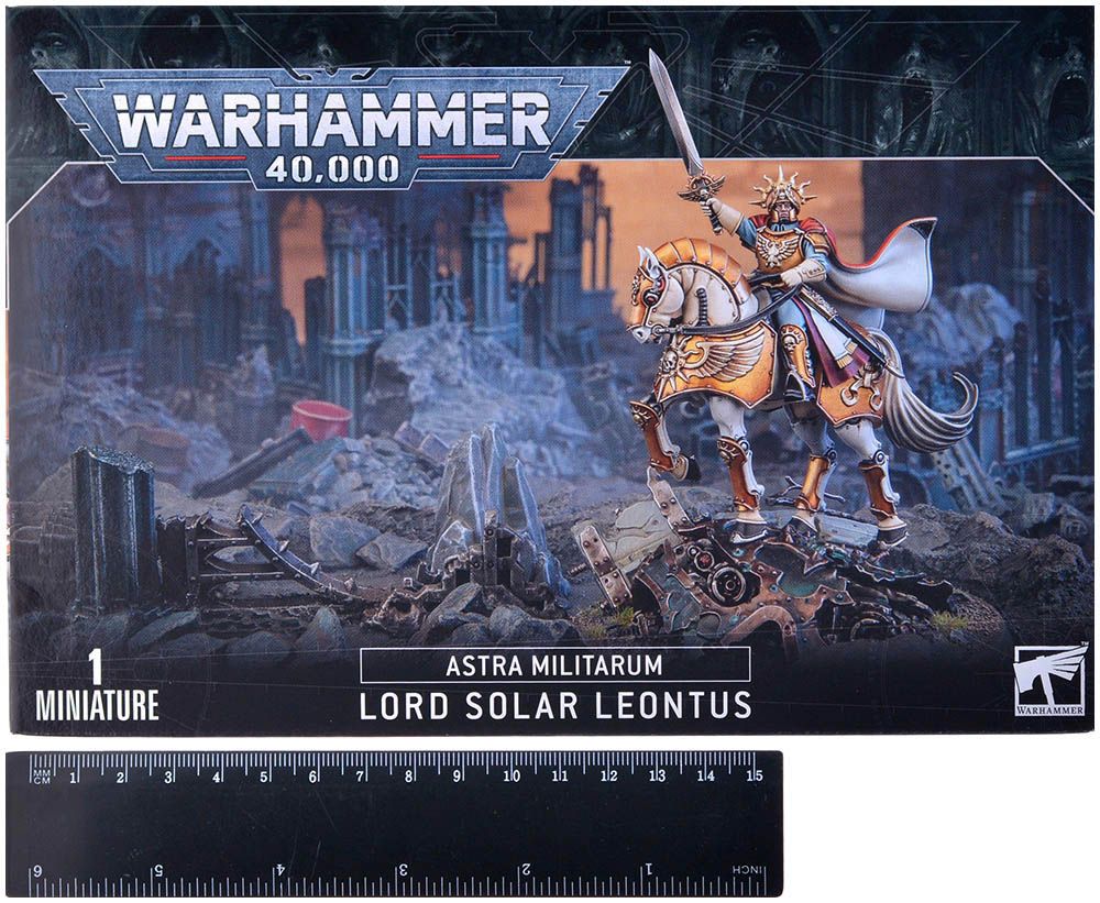 Набор миниатюр Warhammer Games Workshop Astra Militarum: Lord Solar Leontus 47-35 - фото 2