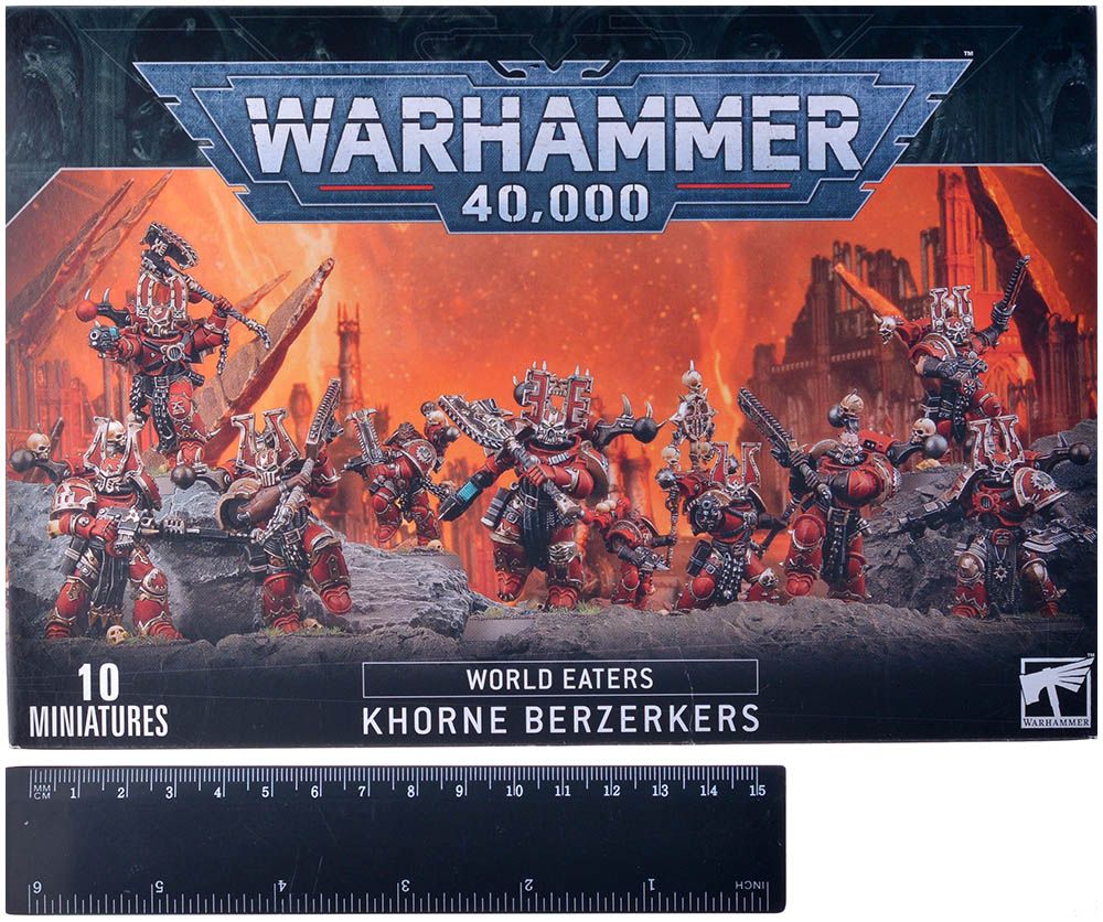 Набор миниатюр Warhammer Games Workshop World Eaters: Khorne Berserkers 43-10 - фото 2