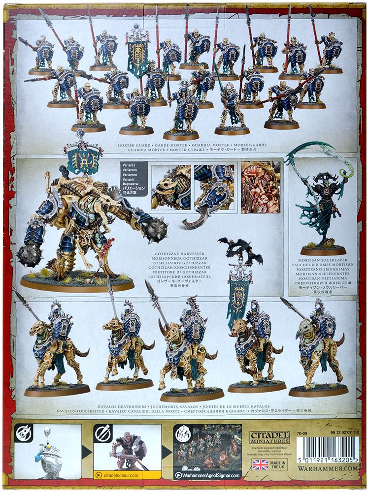 Набор миниатюр Warhammer Games Workshop Vanguard: Ossiarch Bonereapers 70-09 - фото 3