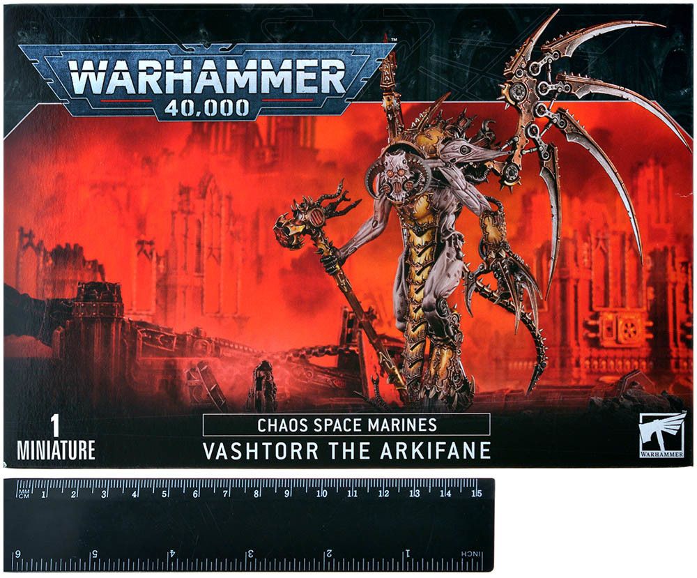 Набор миниатюр Warhammer Games Workshop Chaos Space Marines: Vashtorr the Arkifane 43-99 - фото 2