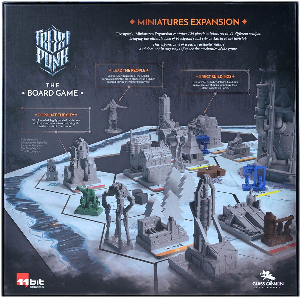 Дополнение Glass Cannon Unplugged Frostpunk: The Board Game. Miniatures Expansion 2004027 - фото 3
