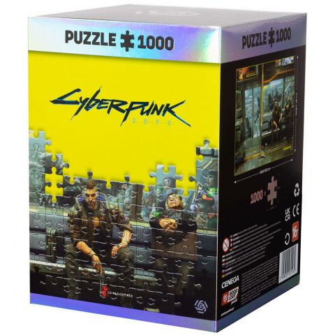 Пазл Cyberpunk 2077 Metro (1000 элементов)