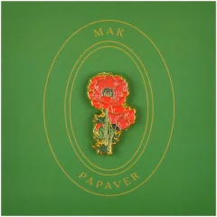 Металлический значок "Мак"