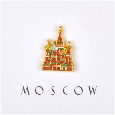 Металлический значок 