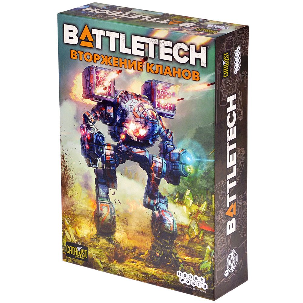 Настольная игра Hobby World BattleTech: Вторжение Кланов 915512