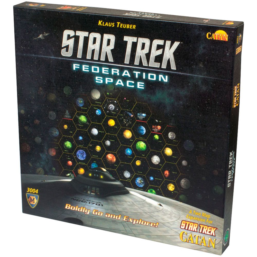 Дополнение Mayfair Games Star Trek Catan: Federation Space CN3004