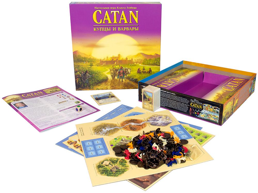 Дополнение Hobby World CATAN: Купцы и варвары 181901 - фото 5