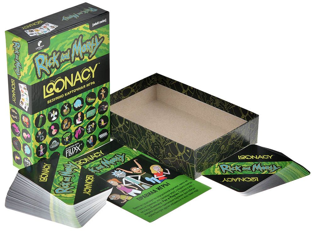 Настольная игра Hobby World Loonacy: Рик и Морти 915640 - фото 4