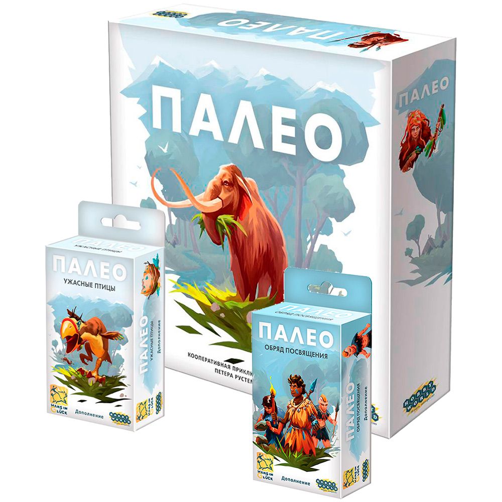 

Набор настольных игр Hobby World, Набор игр "Каменный век"
