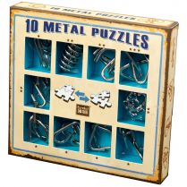 Набор головоломок 10 Metal Puzzles, синий