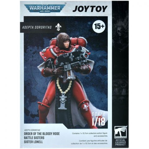 Фигурка JoyToy. Warhammer 40,000: Adepta Sororitas Order of the Bloody Rose Sister Lonell