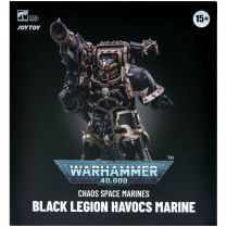 Фигурка JoyToy. Warhammer 40,000: Chaos Space Marines Black Legion Havocs Marine 02