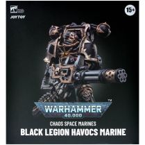 Фигурка JoyToy. Warhammer 40,000: Chaos Space Marines Black Legion Havocs Marine 03