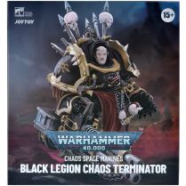 Фигурка JoyToy. Warhammer 40,000. Chaos Space Marines. Black Legion Chaos Terminator Brother Gornoth