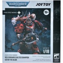 Фигурка JoyToy. Warhammer 40,000: Chaos Space Marines Red Corsairs Exalted Champion Gotor the Blade