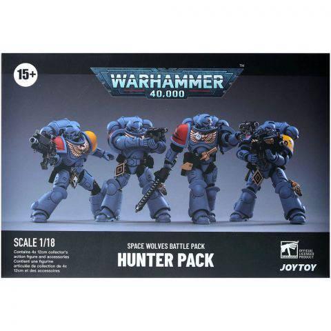 Фигурка JoyToy. Warhammer 40,000. Space Wolves Battle Pack: Hunter Pack