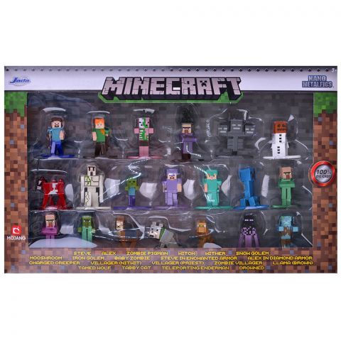Набор фигурок Nano Metalfigs: Minecraft (wave 2)