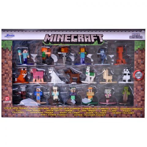 Набор фигурок Nano Metalfigs: Minecraft (wave 3)