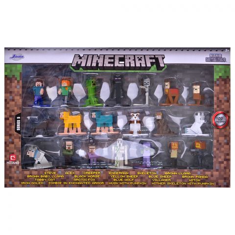 Набор фигурок Nano Metalfigs: Minecraft (wave 5)