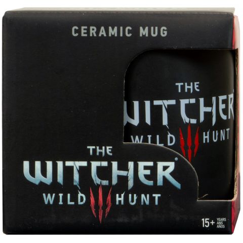 Кружка керамическая The Witcher 3: White Wolf