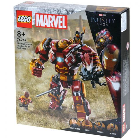Конструктор LEGO Super Heroes: Халкбастер. Битва за Ваканду 76247