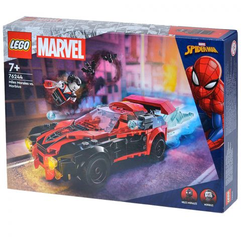 Конструктор LEGO Super Heroes: Майлс Моралес против Морбиуса 76244