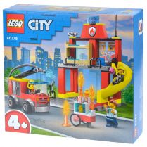 Конструктор LEGO City: Пожарная часть и пожарная машина 60375