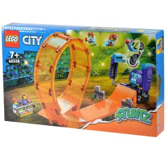 Конструктор LEGO City: Трюковая петля "Сокрушительный шимпанзе" 60338