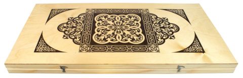 Нарды (590х300х34) с пластмассовыми фишками