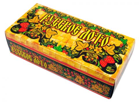 Русское лото в картонной коробке