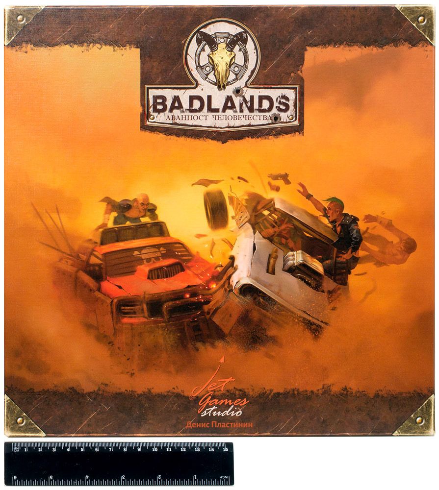 Настольная игра Lavka Games Badlands: Аванпост человечества БЛ01 - фото 2
