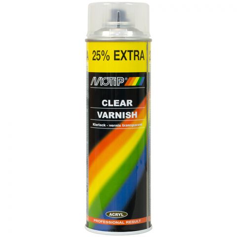 Лак MOTiP Clear Varnish, бесцветный, 500 мл