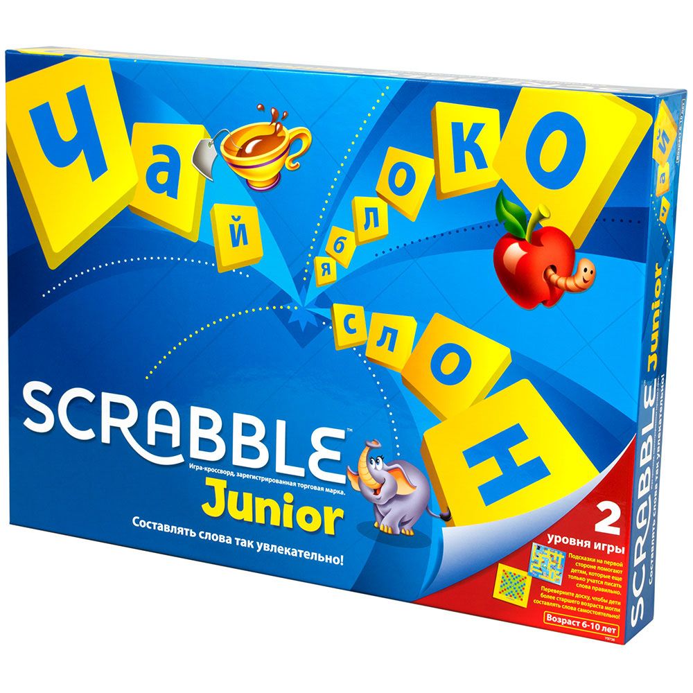 Настольная игра Mattel Scrabble Junior 262013