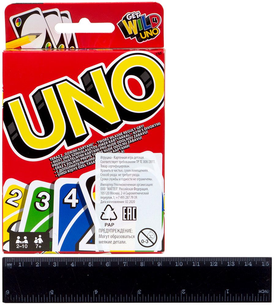 Настольная игра Mattel UNO W2087 - фото 2
