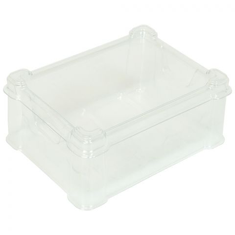 Пластиковая коробочка UniqTray System Card 80 (под стандартные карты), прозрачная