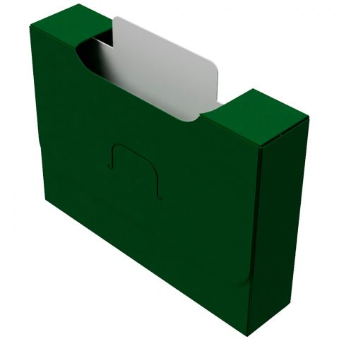 Картотека UniqCardFile Standart (зелёная, 20 мм, 30+ карт)