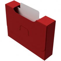 Картотека UniqCardFile Standart (красная, 20 мм, 30+ карт)
