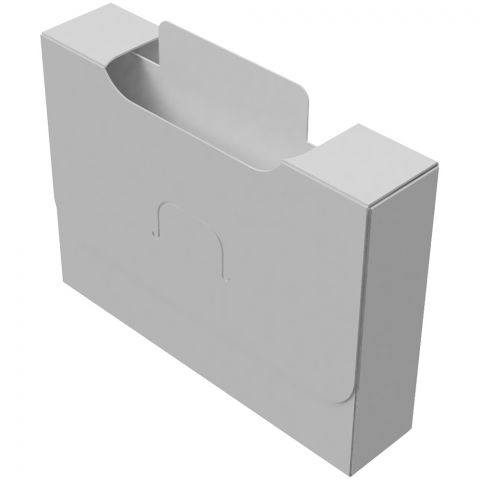 Картотека UniqCardFile Standart (белая, 20 мм, 30+ карт) (2021)