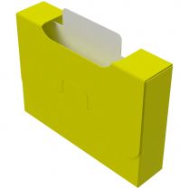 Картотека UniqCardFile Standart (жёлтая, 20 мм, 30+ карт)