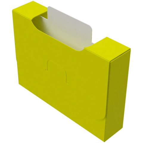 Картотека UniqCardFile Standart (жёлтая, 20 мм, 30+ карт)