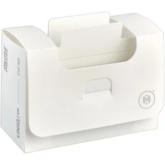 Картотека UniqCardFile Standart (белая, 40 мм, 60+ карт) (UCF-St40p-white)
