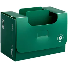 Картотека UniqCardFile Standart (зелёная, 50 мм, 100+ карт)