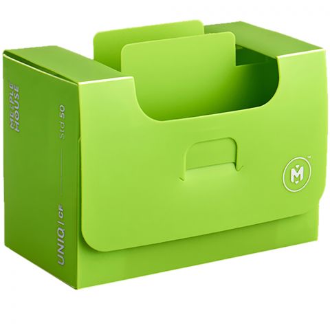 Картотека UniqCardFile Standart (салатовая, 50 мм, 100+ карт)