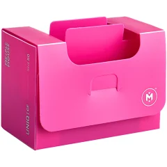 Картотека UniqCardFile Standart (розовая, 50 мм, 100+ карт)